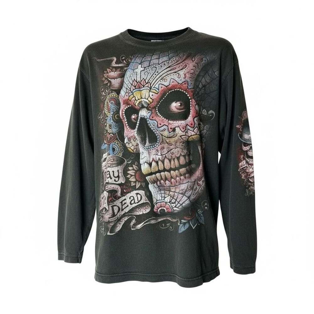 Spiral Direct Large Sugar Skull Shirt